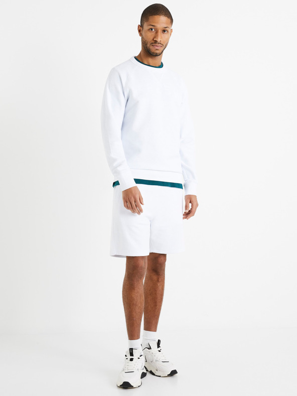 Celio Celio Dereverse bijeli muški sweatshirt