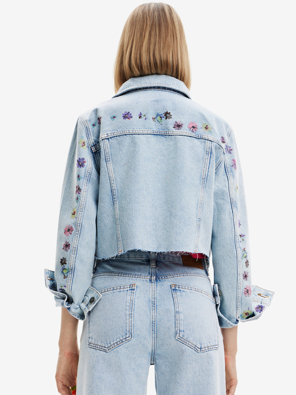 Desigual Svijetloplava Desigual Soho ženska traper jakna