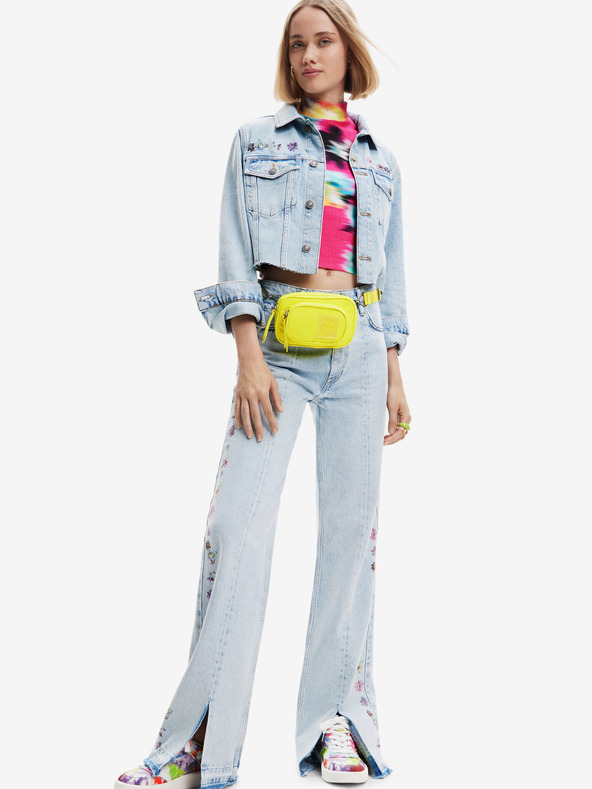 Desigual Svijetloplava Desigual Soho ženska traper jakna