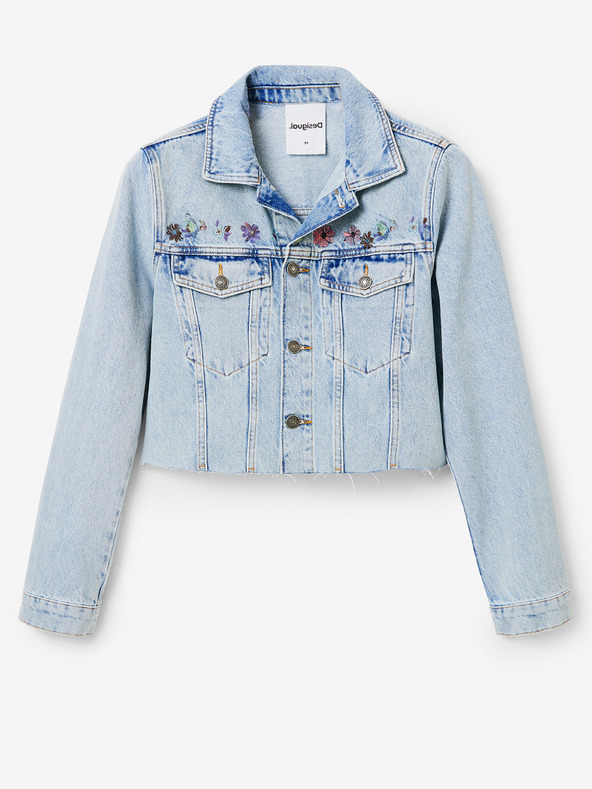 Desigual Svijetloplava Desigual Soho ženska traper jakna