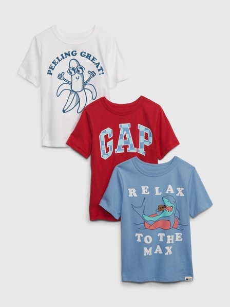 GAP Baby majice Mix & Match, 3 kom GAP