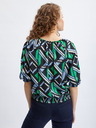 Orsay Crno-zelena ženska bluza s uzorkom ORSAY