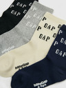 GAP Dječje čarape s logotipom, 4 para GAP