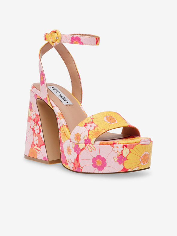 Steve Madden Steve Madden narančasto ružičaste ženske sandale na petu