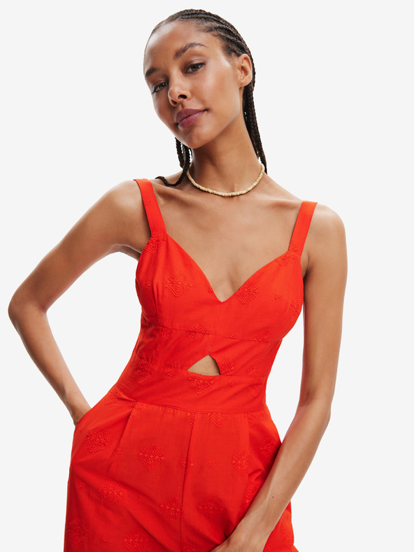 Desigual Desigual Sandall crveni ženski kombinezon