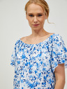 Orsay Bijelo-plava bluza cvjetnog uzorka ORSAY