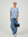 Orsay Bijelo-plava bluza cvjetnog uzorka ORSAY
