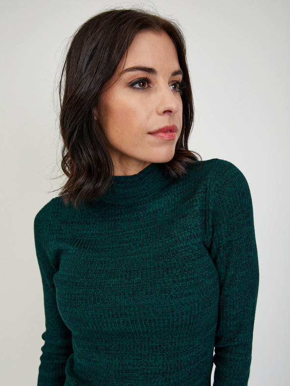 Orsay Tamnozeleni ženski pulover ORSAY