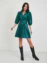 Orsay Zelena ženska haljina od umjetne kože ORSAY