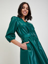 Orsay Zelena ženska haljina od umjetne kože ORSAY