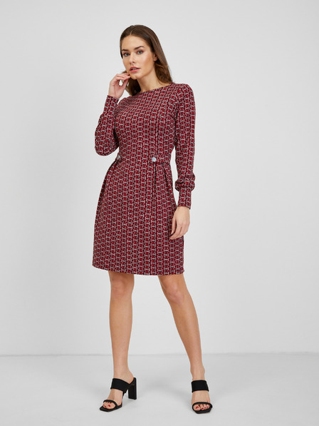 Orsay Crvene ženске uzorkovane haljine ORSAY
