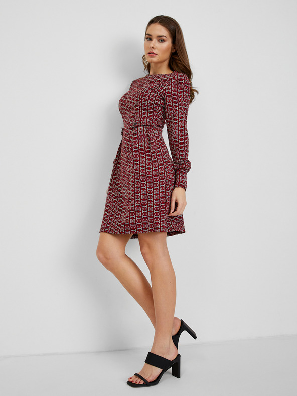 Orsay Crvene ženске uzorkovane haljine ORSAY