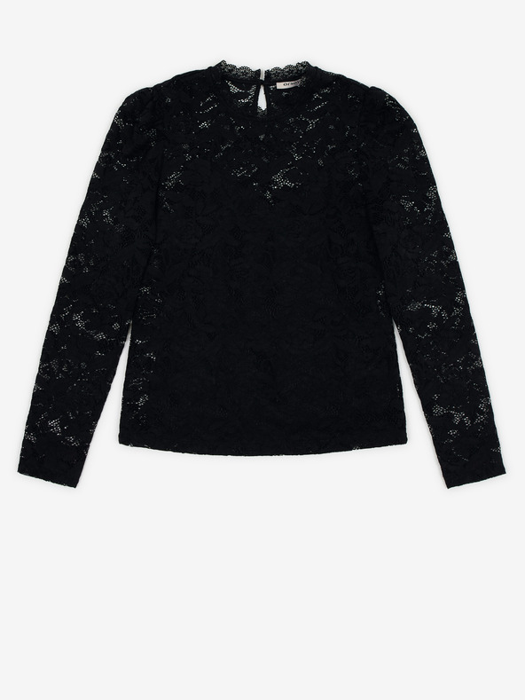 Orsay Crna ženska čipkasta bluza ORSAY