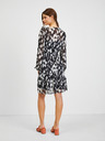 Orsay Bijelo-crna ženska haljina s uzorkom ORSAY