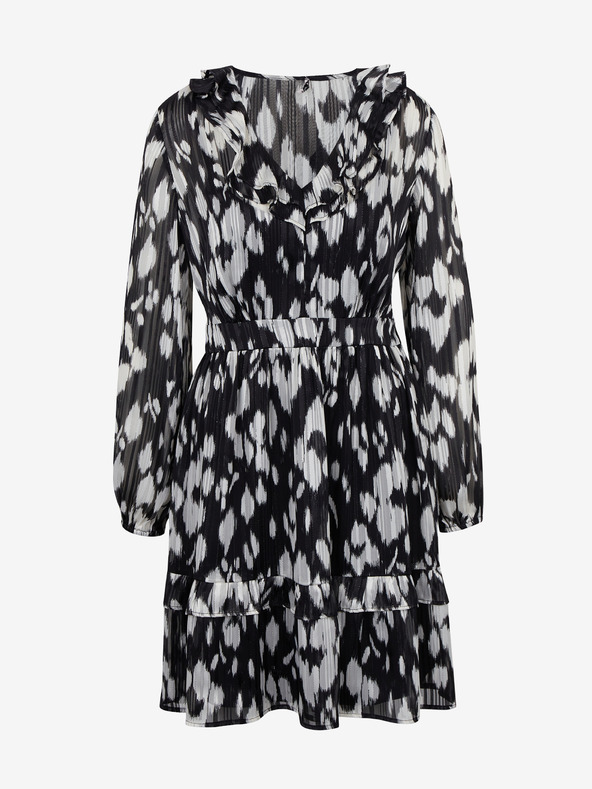 Orsay Bijelo-crna ženska haljina s uzorkom ORSAY