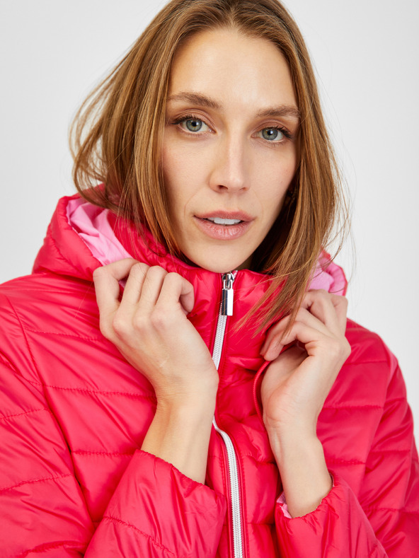 Orsay Tamnoružičasta ženska zimska prošivena jakna ORSAY