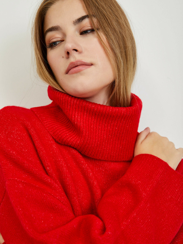 Orsay Crveni ženski pulover ORSAY