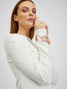 Orsay Bijeli ženski pulover s ukrasnim detaljima ORSAY
