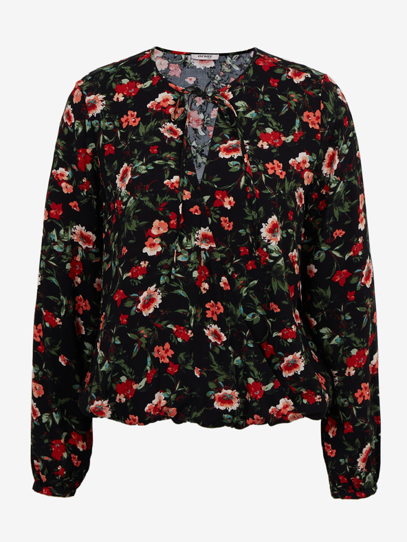Orsay Crveno-crna ženska bluza cvjetnog uzorka ORSAY
