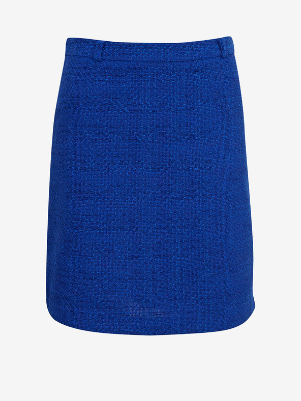 Orsay Plava ženska suknja na kockice ORSAY