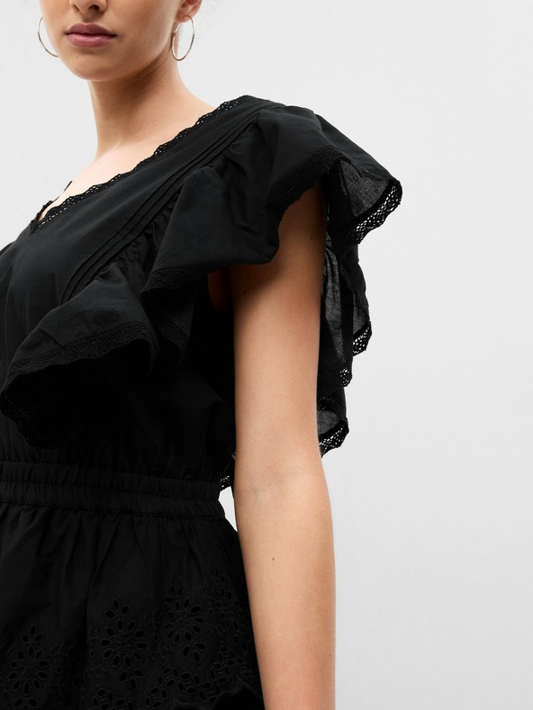 GAP Mini haljina s madeirom GAP