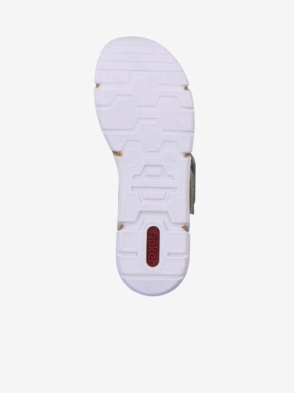 Rieker Kaki ženske Rieker sandale s platformom