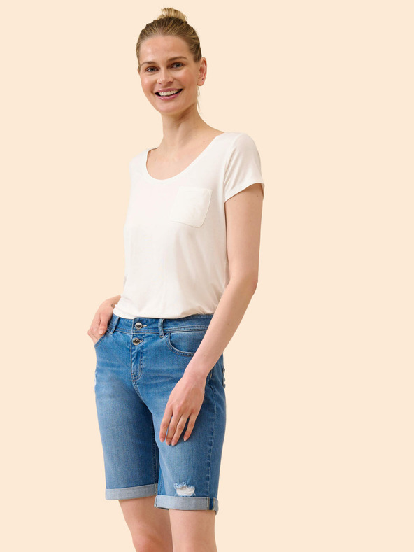 Orsay Plave kratke hlače od trapera s poderotinama ORSAY