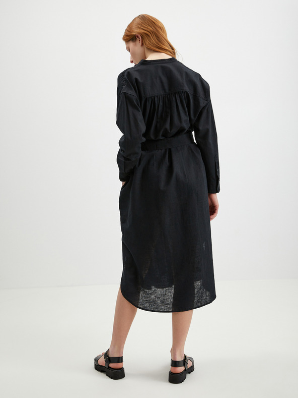 GAP Lanene košuljaste midi haljine GAP