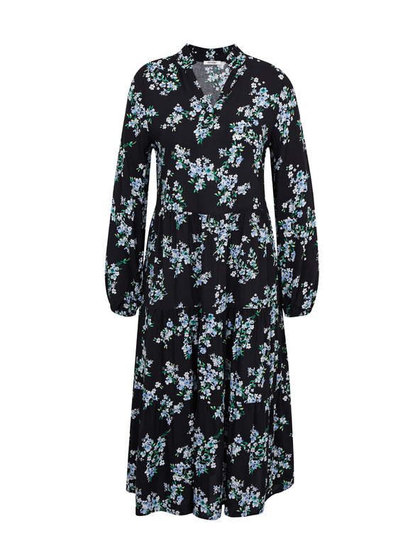 Orsay Crna ženska haljina cvjetnog uzorka ORSAY