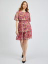 Orsay Crveno-ružičasta ženska haljina s uzorkom ORSAY