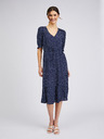 Orsay Tamnoplava ženska haljina na točkice ORSAY