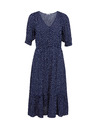 Orsay Tamnoplava ženska haljina na točkice ORSAY