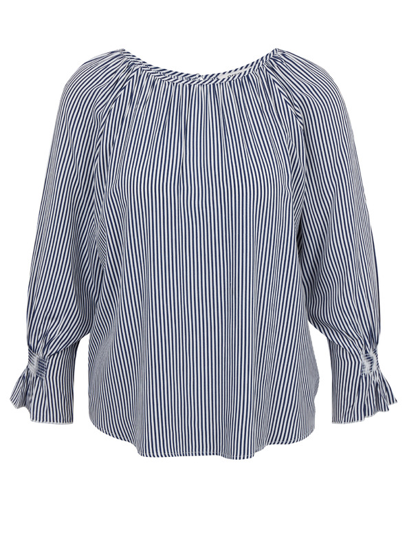 Orsay Tamnoplava ženska prugasta bluza ORSAY