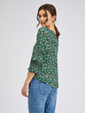 Orsay Zelena ženska bluza s uzorkom ORSAY