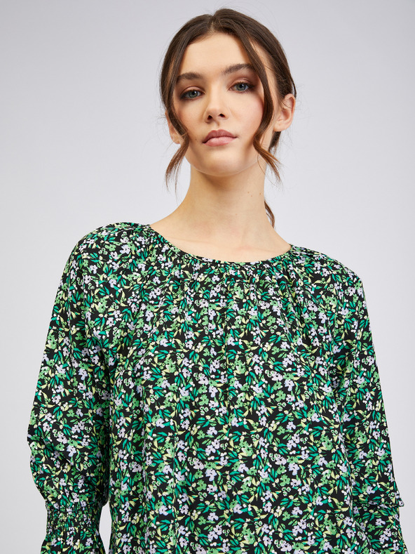 Orsay Zelena ženska bluza s uzorkom ORSAY