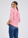 Orsay Bijelo-ružičasta ženska prugasta bluza ORSAY