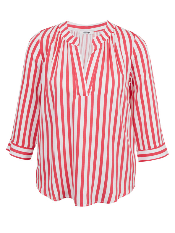 Orsay Bijelo-ružičasta ženska prugasta bluza ORSAY
