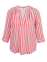 Orsay Bijelo-ružičasta ženska prugasta bluza ORSAY