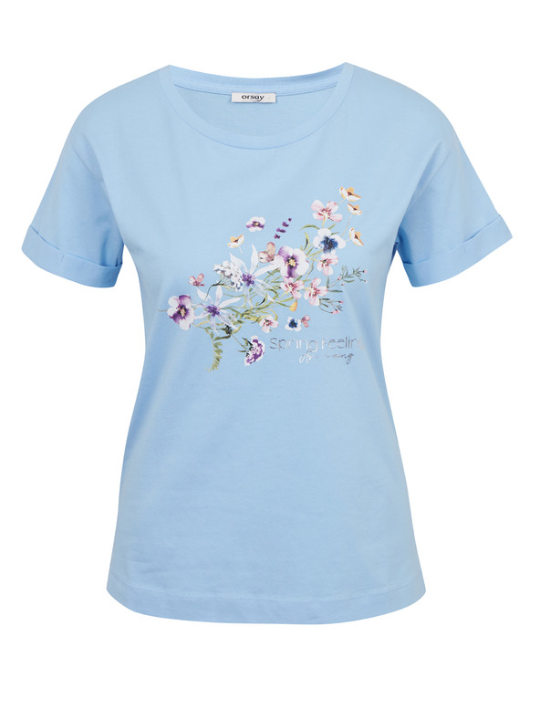 Orsay Svjetloplava ženska majica ORSAY
