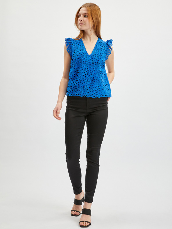 Orsay Plava ženska bluza s uzorkom ORSAY