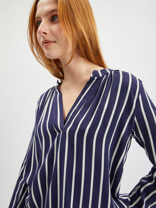 Orsay Bijelo-plava prugasta bluza za žene ORSAY
