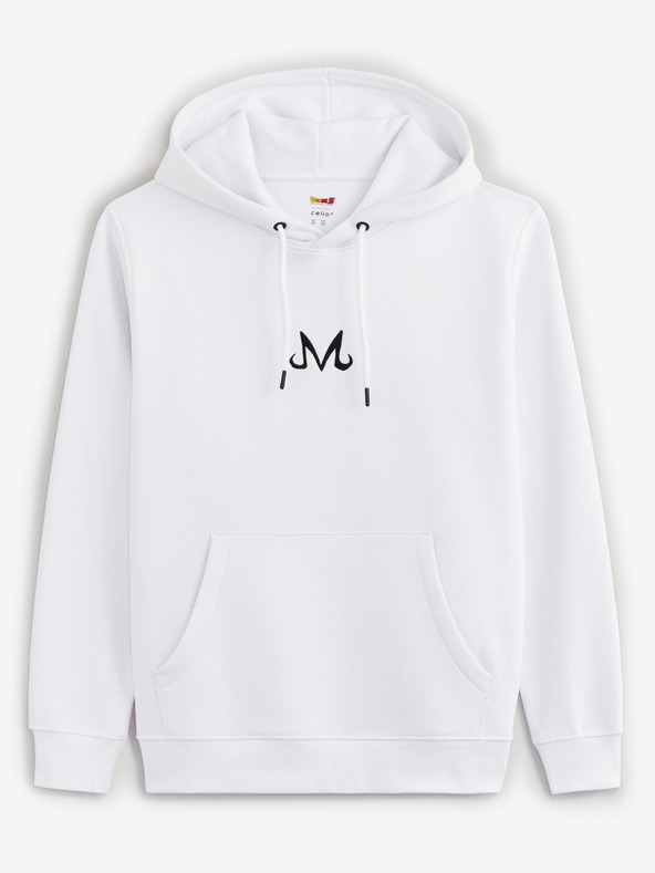 Celio Bijela muška majica s printom Celio Dragon Ball Super