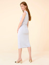 Orsay Svjetloplava uska suknja s prorezom ORSAY