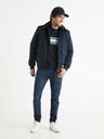 Celio Tamnoplave muške slim fit traperice Celio C25 Bostone