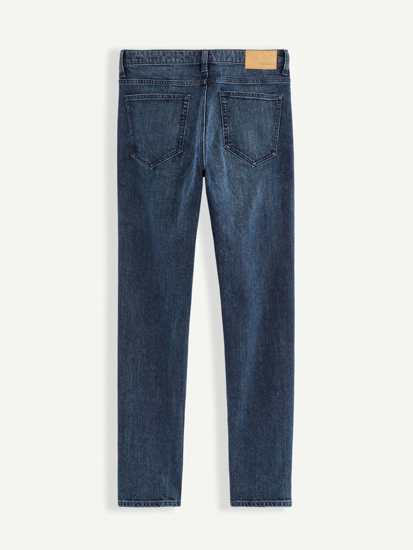 Celio Tamnoplave muške slim fit traperice Celio C25 Bostone