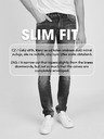 Celio Plave muške slim fit traperice Celio C25 Dofasol