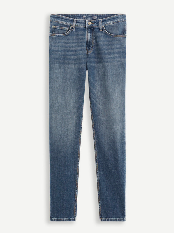 Celio Plave muške slim fit traperice Celio C25 Dofasol