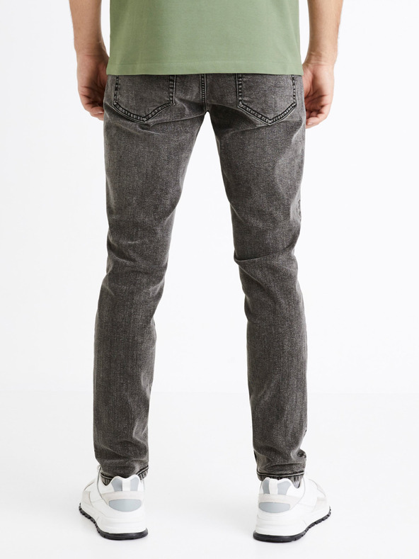 Celio Tamno sive muške slim fit traperice Celio C25 Dosley25