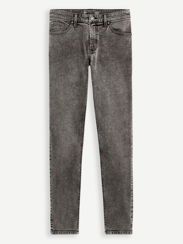 Celio Tamno sive muške slim fit traperice Celio C25 Dosley25