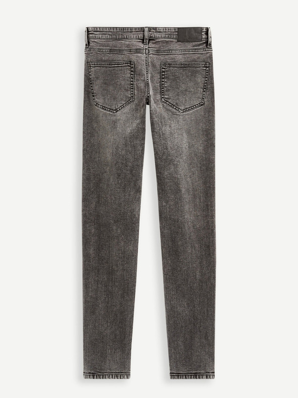 Celio Tamno sive muške slim fit traperice Celio C25 Dosley25